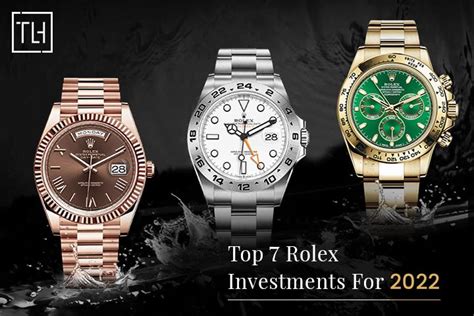 rolex investments 2022